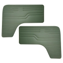 door panel green VW Bus T2 Camper Door panels front, green z-lines